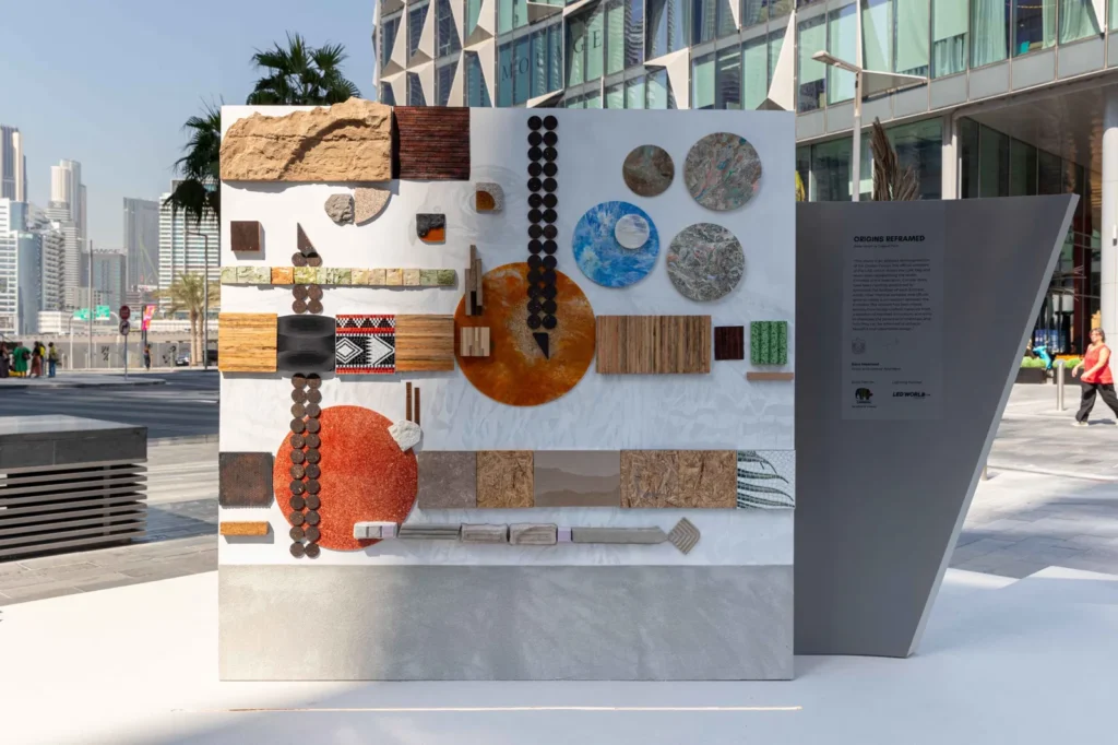 Origins Reframed – Art Installation at Dubai Design Week 2024